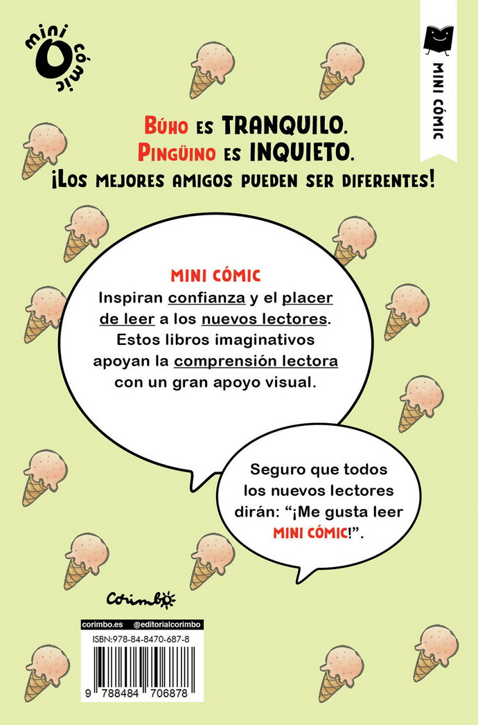 Búho y pingüino