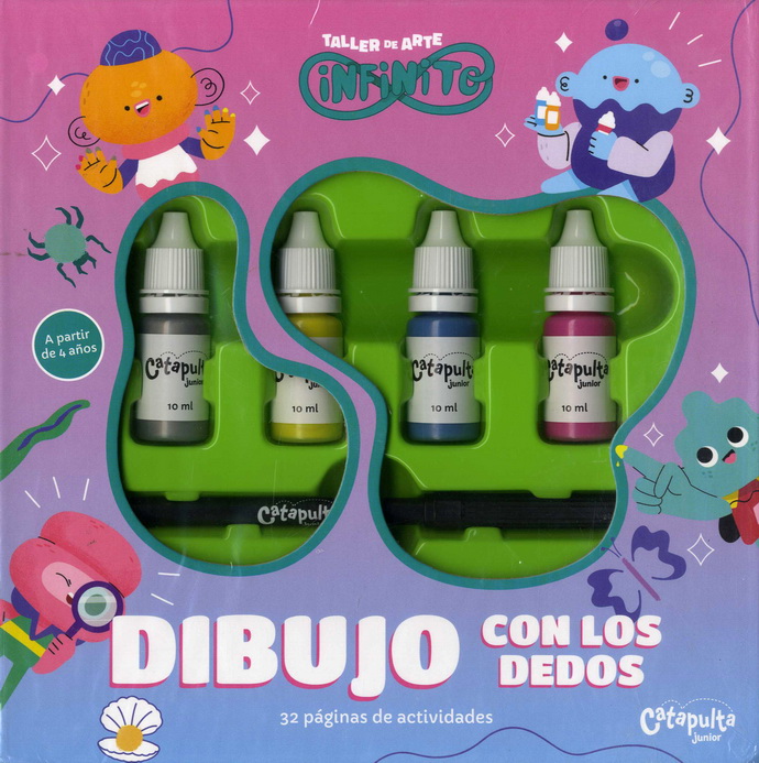 Dibujo con los dedos (incluye pinturas y marcador)